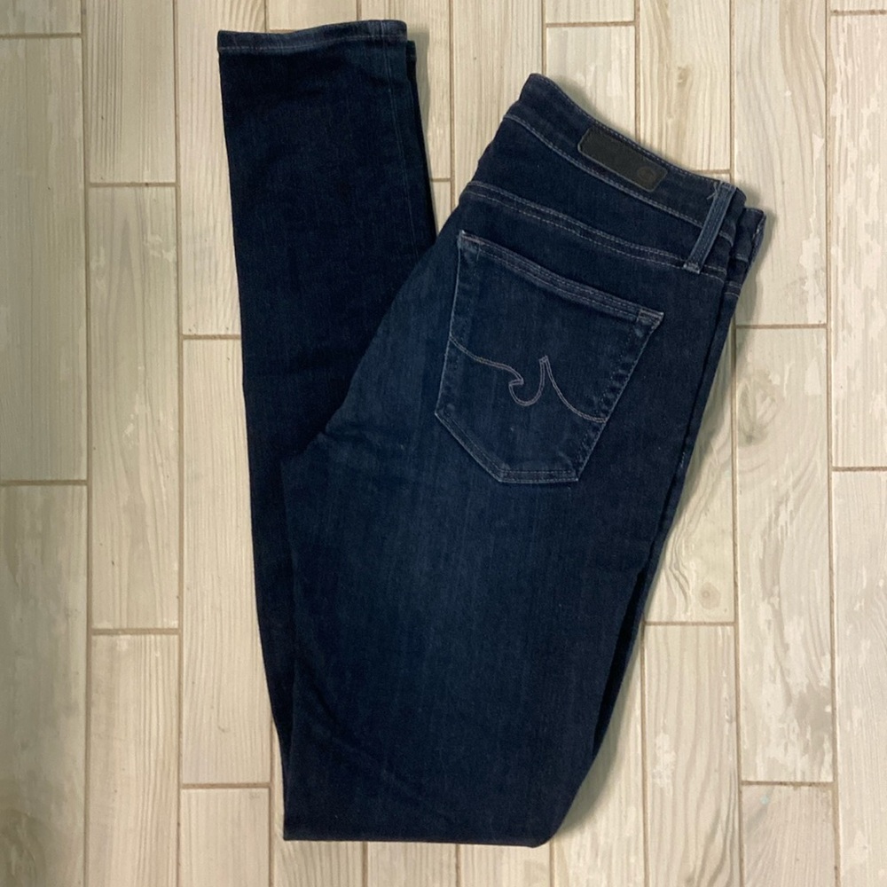 AG The Leggings Dark Wash Jeans Like New Size 26